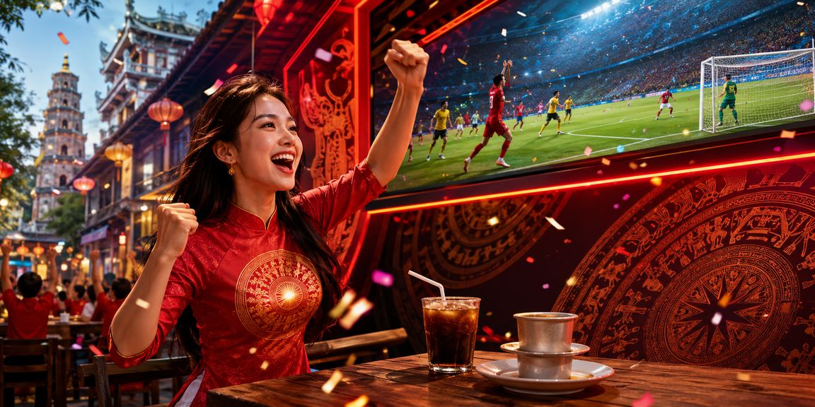 Người dùng tại Huế vừa thưởng thức cà phê vừa kiểm tra tài khoản và thưởng casino trên điện thoại