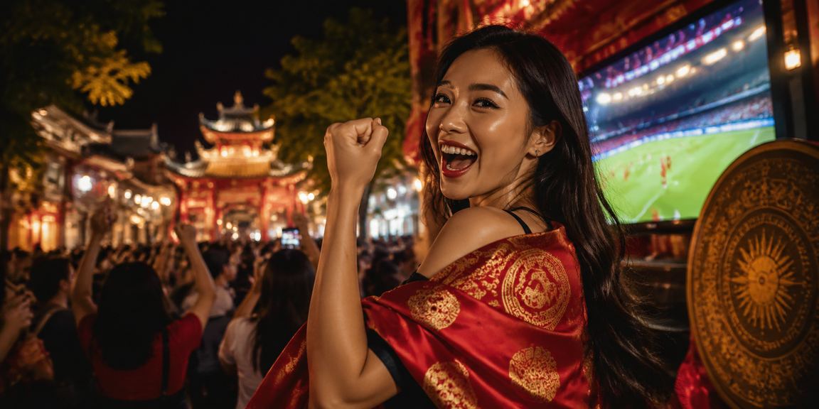 Người dùng Việt Nam theo dõi sự kiện thể thao trực tiếp trên màn hình lớn